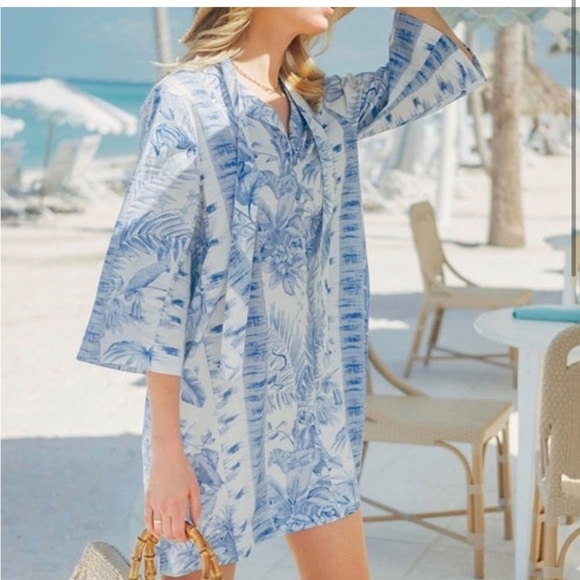 NWT Tuckernuck Safari Toile Dress - Picture 3 of 8